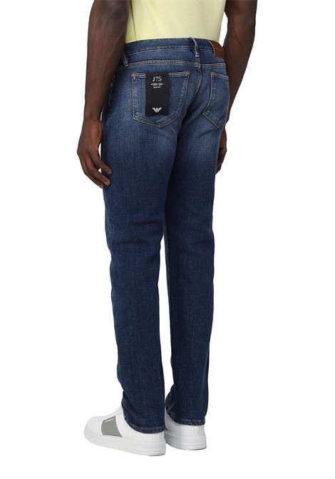 Jeans Emporio Armani in denim EMPORIO ARMANI | Pantaloni | 3R1J75 1D0DZ0942